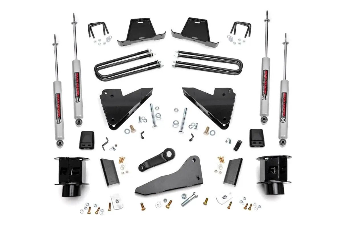 5 Inch Lift Kit | Radius Arm Drop | SRW | Ram 3500 4WD (2013-2015) by Rough Country