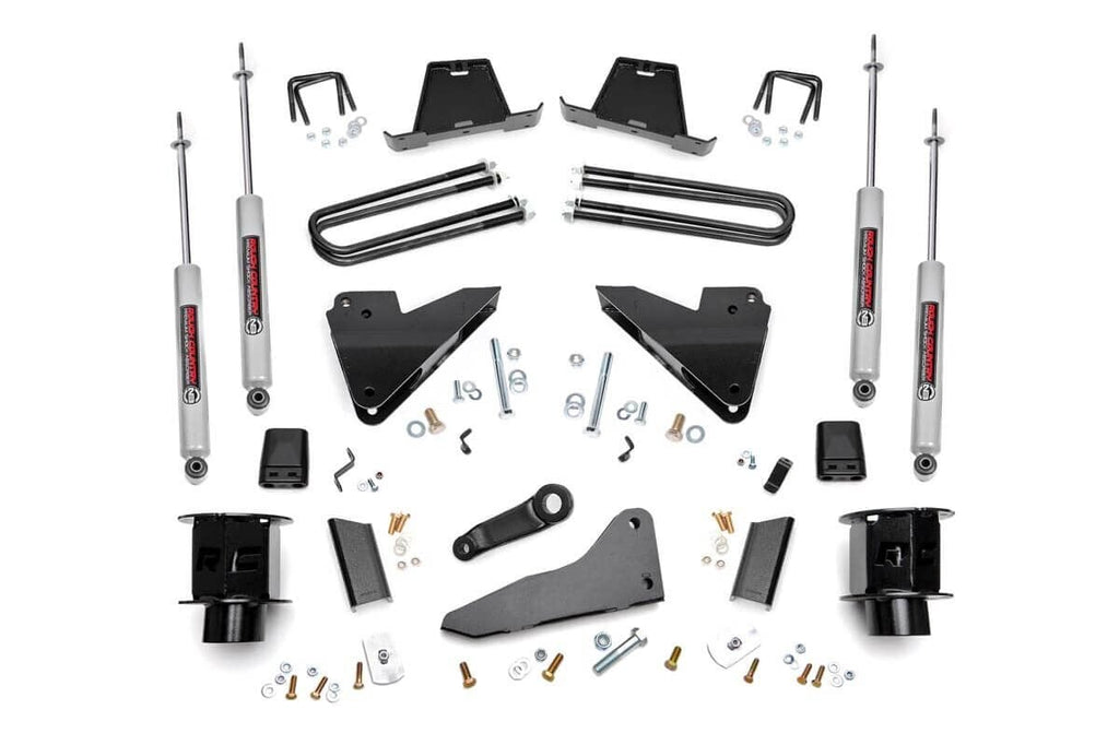 5 Inch Lift Kit | Radius Arm Drop | SRW | Ram 3500 4WD (2013-2015) by Rough Country