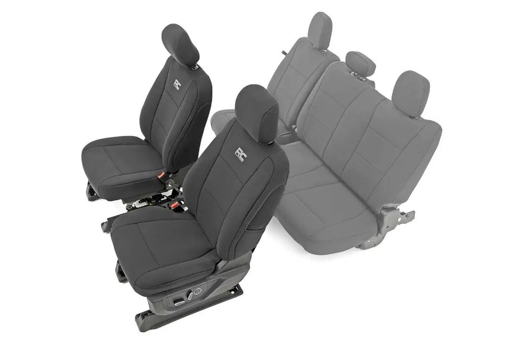 Seat Covers | Front Bucket Seats | Ford F-150/Lightning/F-250/F-350 (15-26) by Rough Country