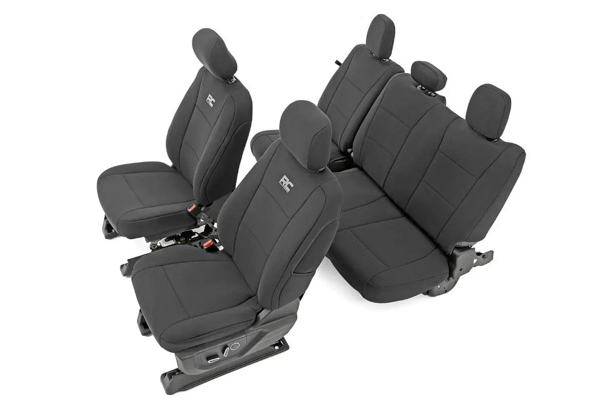 Seat Covers | FR Bucket and RR Bench | Ford F-150/Lightning/F-250/F-350 (15-26)