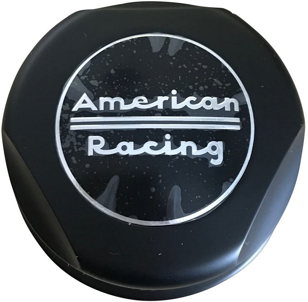 AR CAP 3.07'' SNAP IN - SATIN BLACK by American Racing