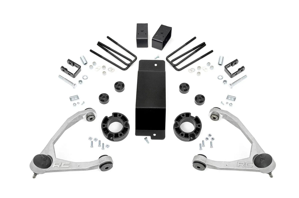 3.5 Inch Lift Kit | Mag-ride | Alu/Cast Steel | GMC Sierra 1500 Denali (14-16) by Rough Country