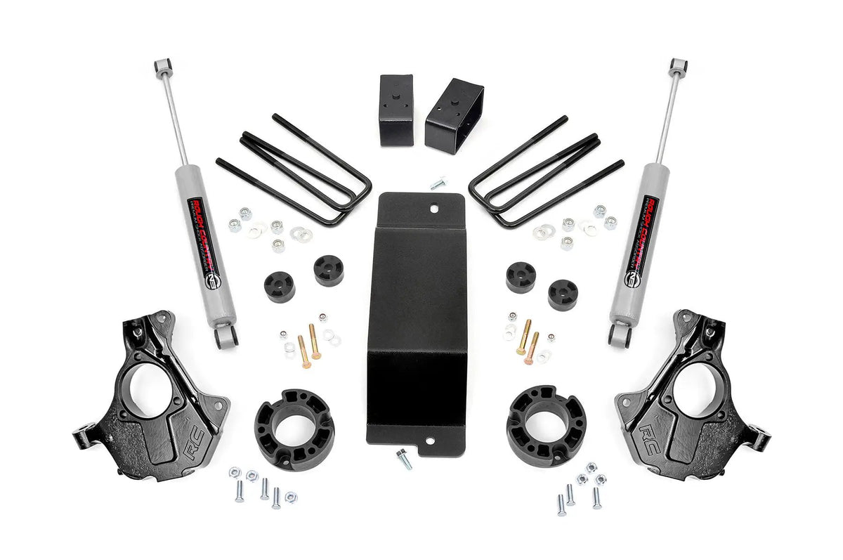 3.5 Inch Lift Kit | Cast Steel LCA | Chevy/GMC 1500 (14-18 & Classic) by Rough Country