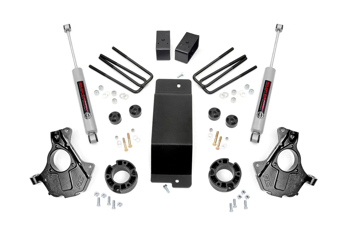 3.5 Inch Lift Kit | Cast Steel LCA | Chevy/GMC 1500 (14-18 & Classic) by Rough Country
