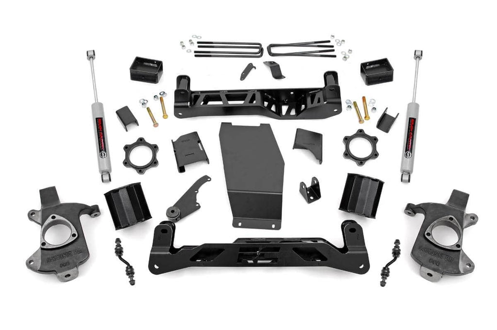 5 Inch Lift Kit | Alum/Stamp Steel | Chevy/GMC 1500 (14-18 & Classic) by Rough Country