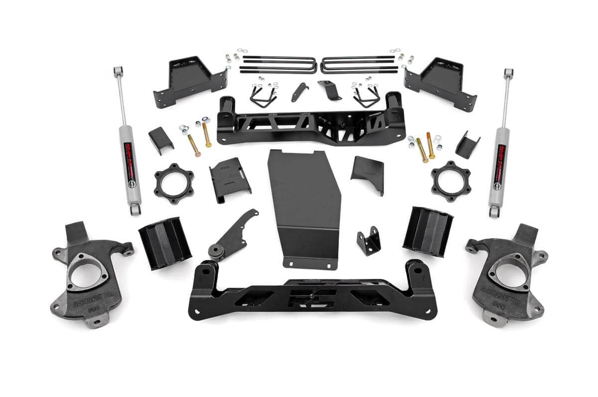 6 Inch Lift Kit | Cast Steel | Chevy/GMC 1500 4WD (14-17) by Rough Country