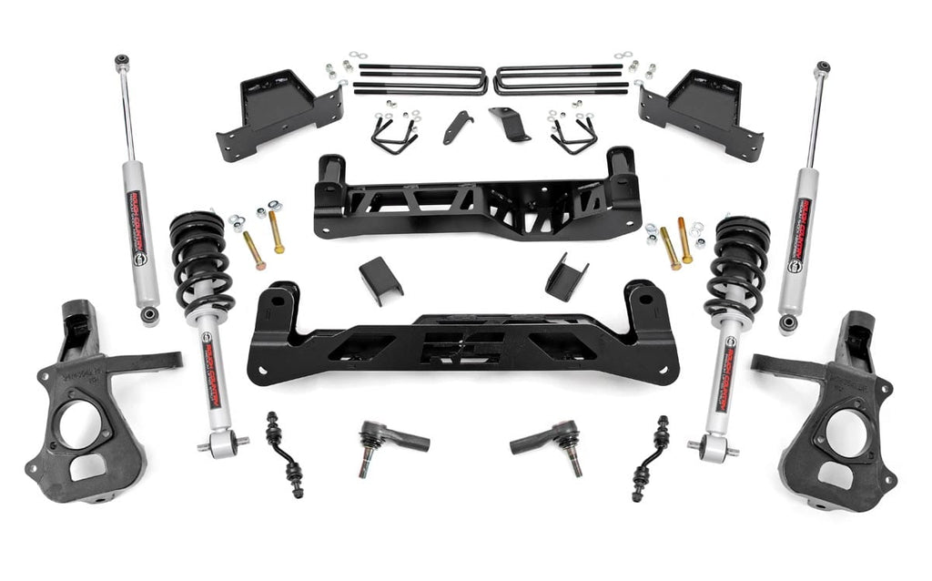 7 Inch Lift Kit | Cast Steel | N3 Struts | Chevy/GMC 1500 (14-18 & Classic) by Rough Country