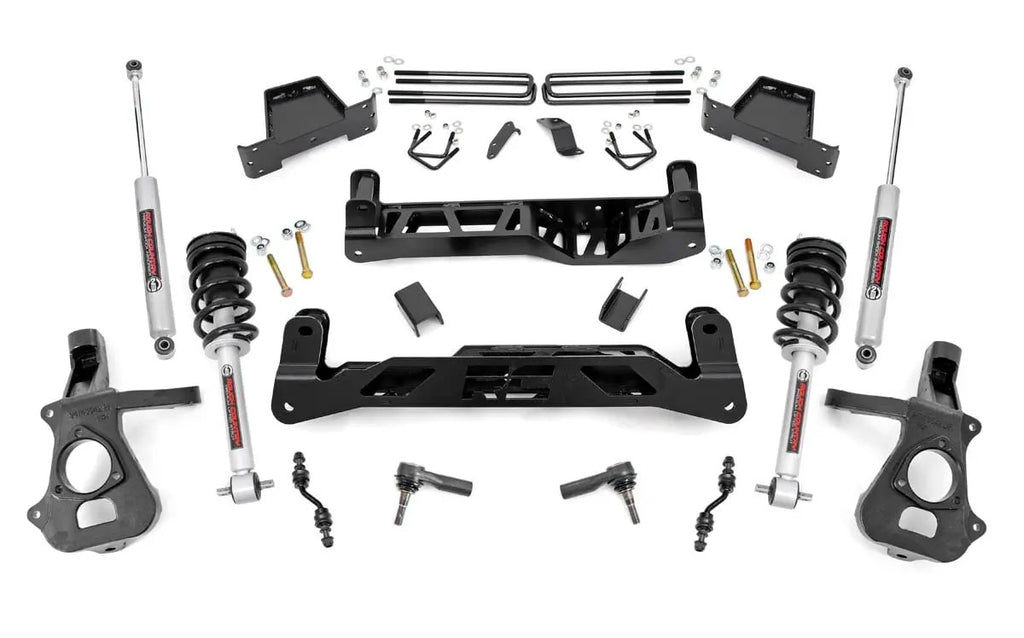 7 Inch Lift Kit | Alu/Stamp Steel | N3 Strut | Chevy/GMC 1500 (14-18 & Classic) by Rough Country