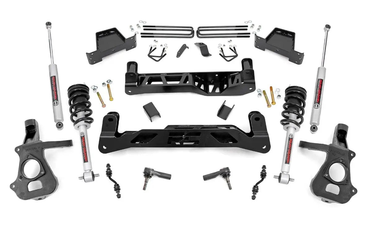 7 Inch Lift Kit | Alu/Stamp Steel | N3 Strut | Chevy/GMC 1500 (14-18 & Classic) by Rough Country