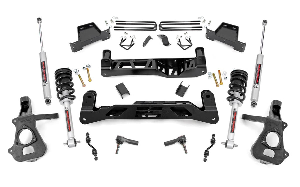 7 Inch Lift Kit | Cast Steel | N3 Struts | Chevy/GMC 1500 (14-18 & Classic) by Rough Country