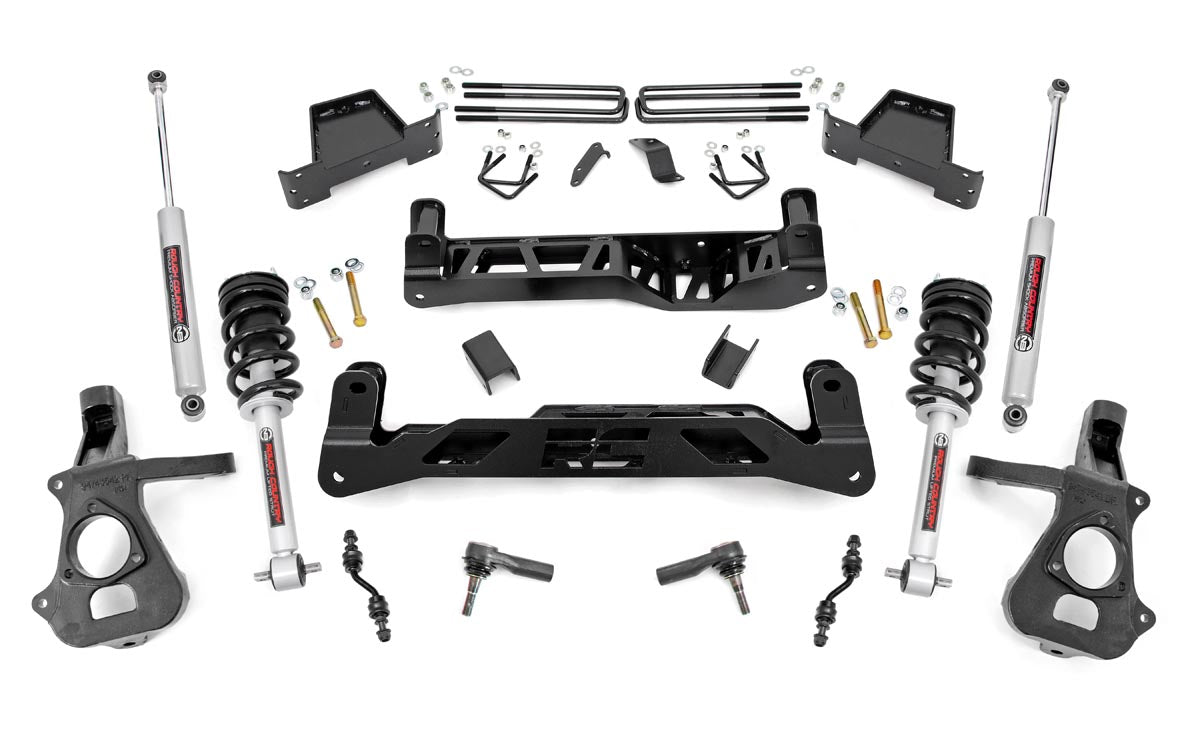 7 Inch Lift Kit | Cast Steel | N3 Struts | Chevy/GMC 1500 (14-18 & Classic) by Rough Country