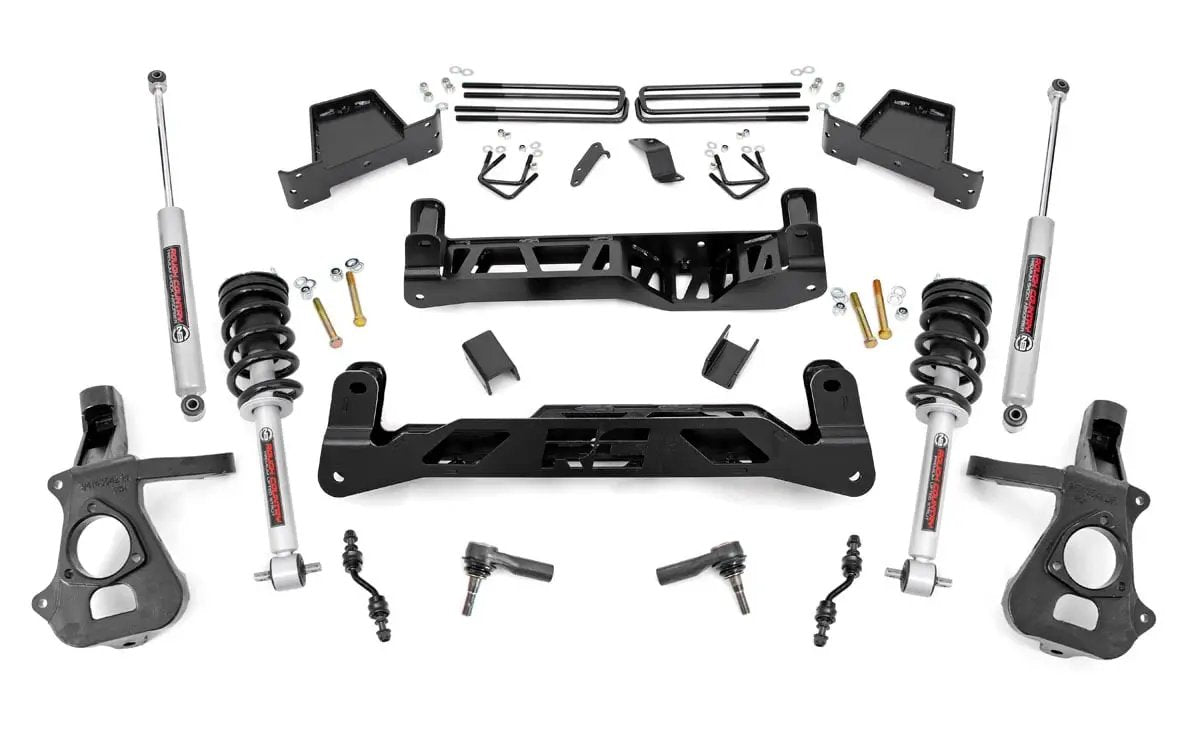7 Inch Lift Kit | Cast Steel | N3 Struts | Chevy/GMC 1500 (14-18 & Classic) by Rough Country