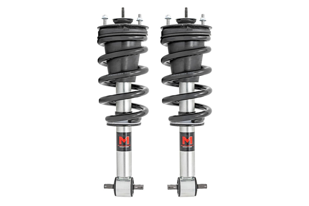 M1 Adjustable Leveling Struts | Monotube | 0-2" | Chevy/GMC 1500 (14-18 & Classic) by Rough Country