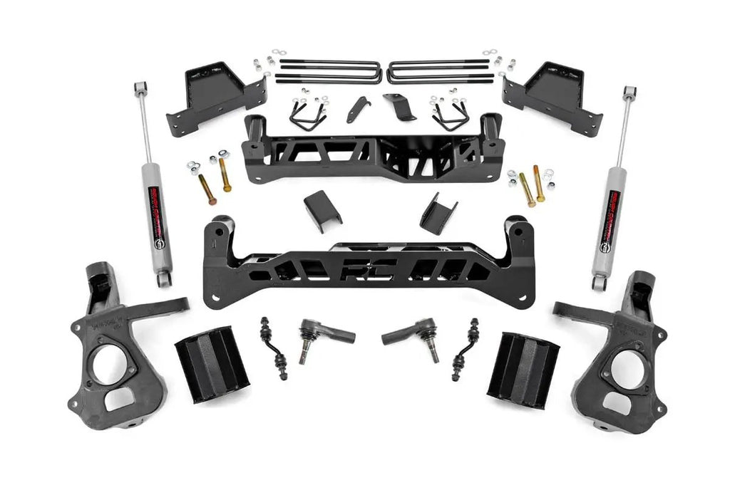 7 Inch Lift Kit | Cast Steel | Chevy/GMC 1500 2WD (14-18 & Classic) by Rough Country