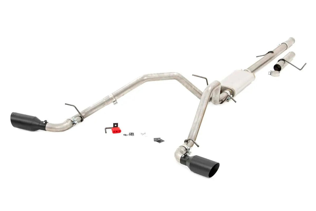 Performance Cat-Back Exhaust | Stainless | 4.8L/5.3L | Chevy/GMC 1500 (09-13) by Rough Country