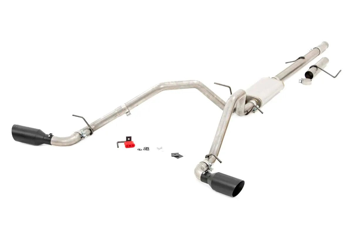 Performance Cat-Back Exhaust | Stainless | 4.8L/5.3L | Chevy/GMC 1500 (09-13) by Rough Country