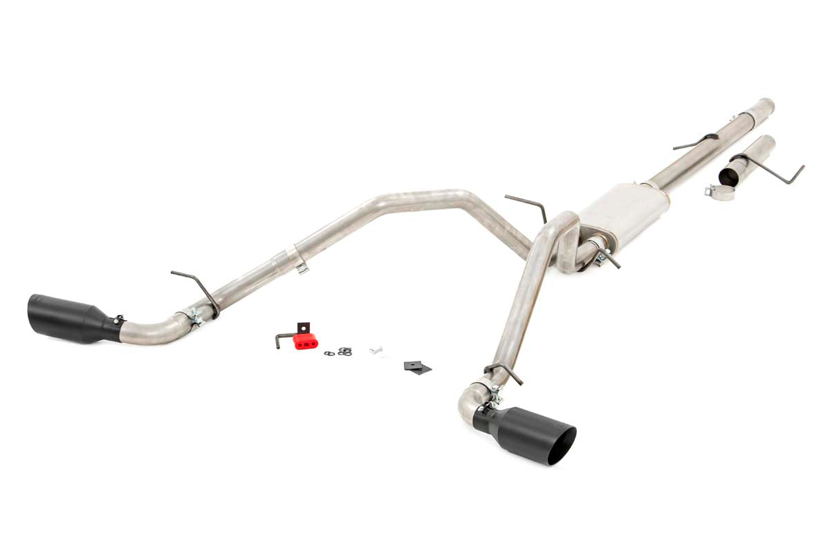Performance Cat-Back Exhaust | Stainless | 4.8L/5.3L | Chevy/GMC 1500 (09-13) by Rough Country