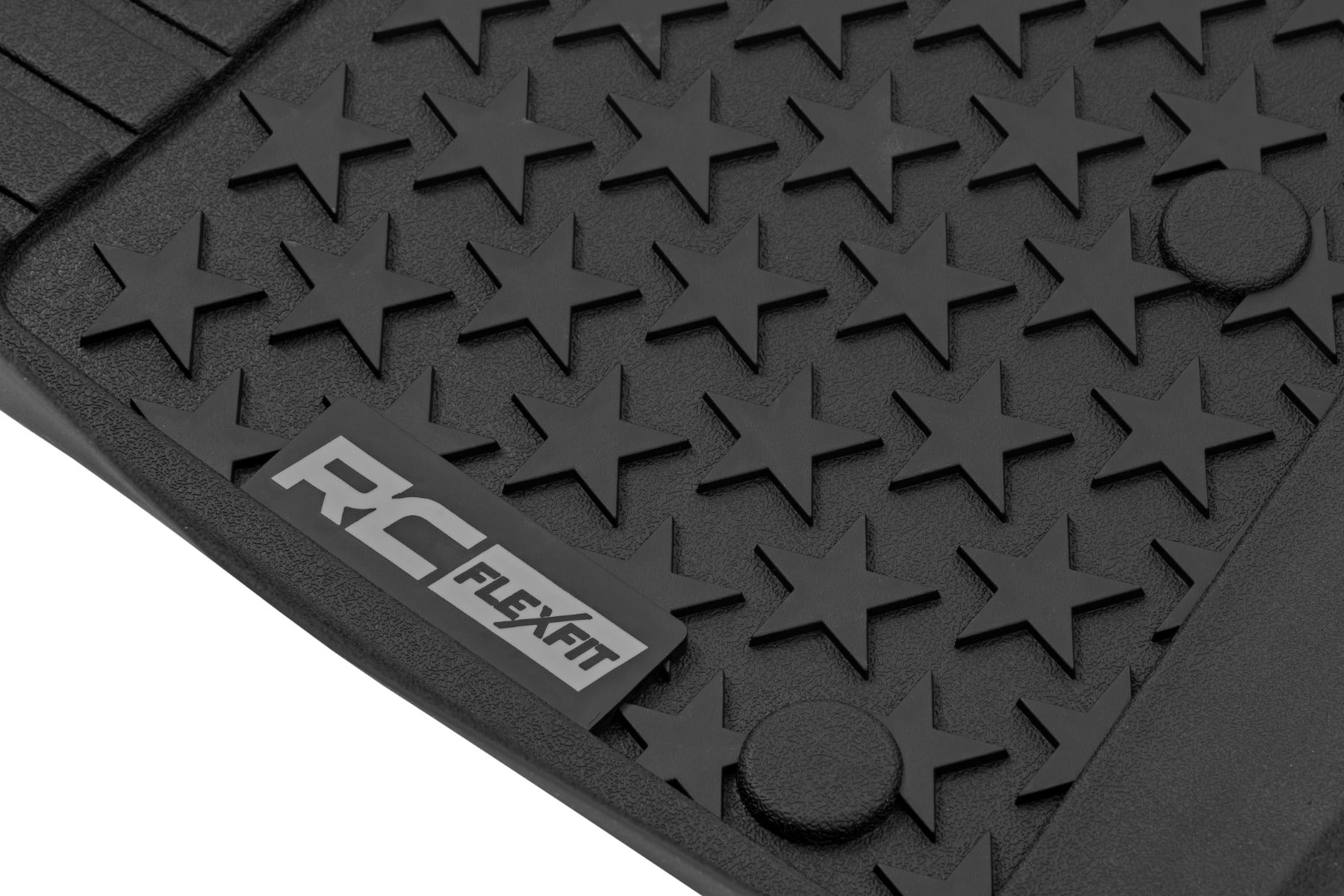 Floor Mats | FR | 2 Door | Jeep Wrangler JK 4WD (2014-2018) by Rough Country