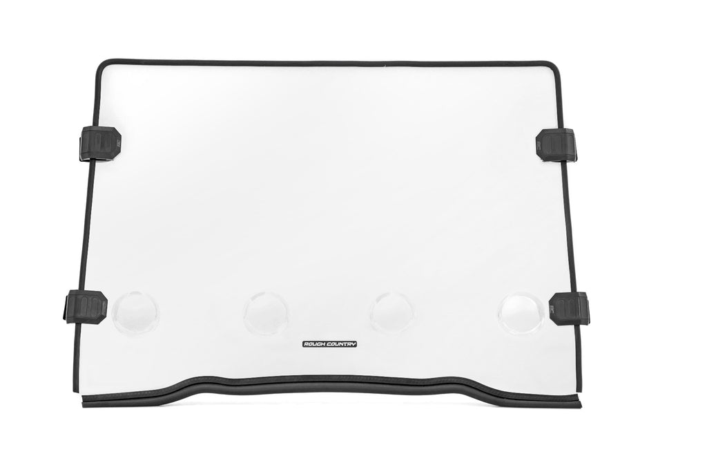 Full Windshield | Vented | Scratch Resistant | Polaris RZR XP 1000 by Rough Country