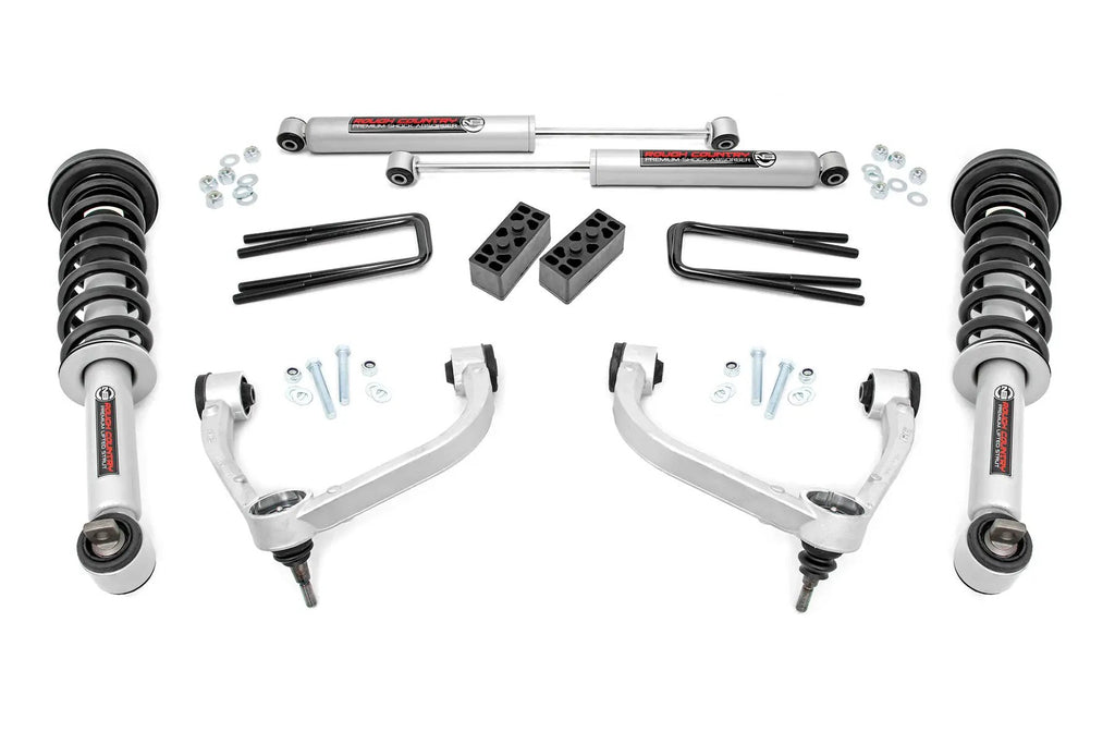 3 Inch Lift Kit | N3 Struts | Ford F-150 4WD (2014-2020) by Rough Country