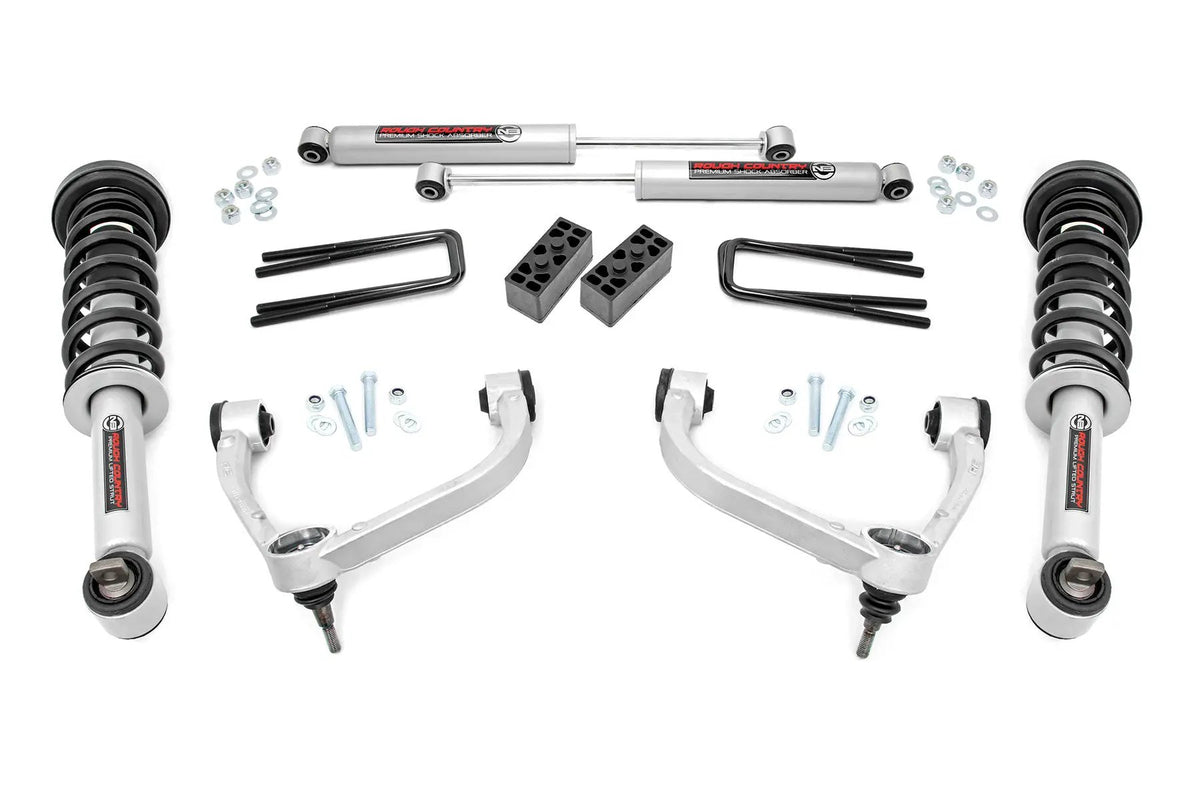 3 Inch Lift Kit | N3 Struts | Ford F-150 4WD (2014-2020) by Rough Country