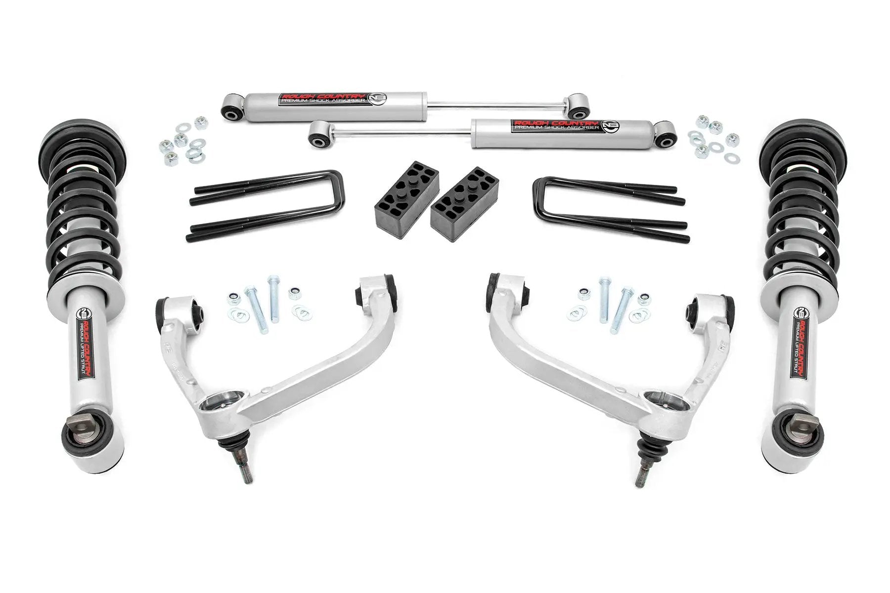 3 Inch Lift Kit | N3 Struts | Ford F-150 4WD (2014-2020) by Rough Country