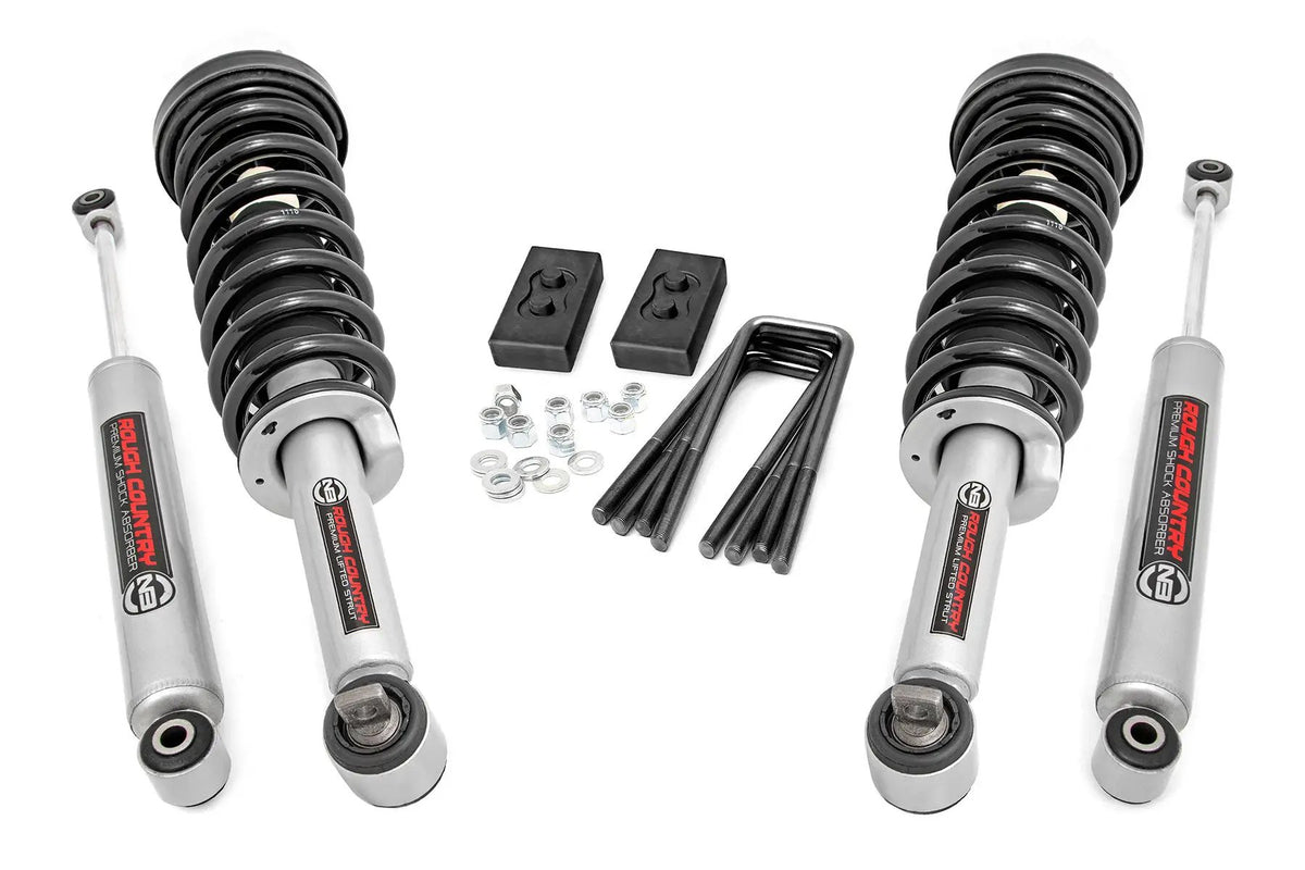 2 Inch Lift Kit | N3 Struts/N3 | Ford F-150 4WD (2014-2020) by Rough Country