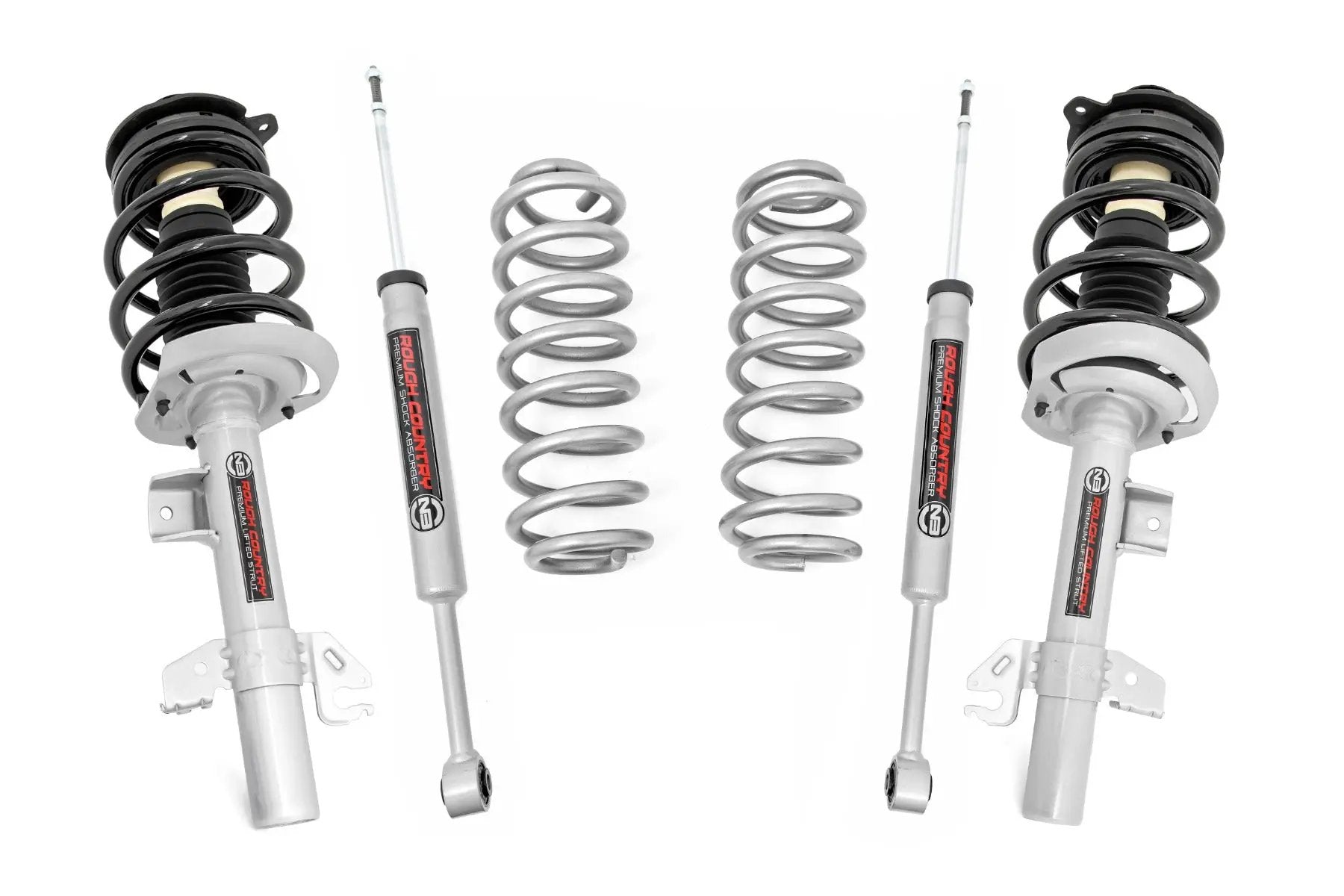 2 Inch Lift Strut Kit | Jeep Cherokee KL 4WD (2014-2023) by Rough Country