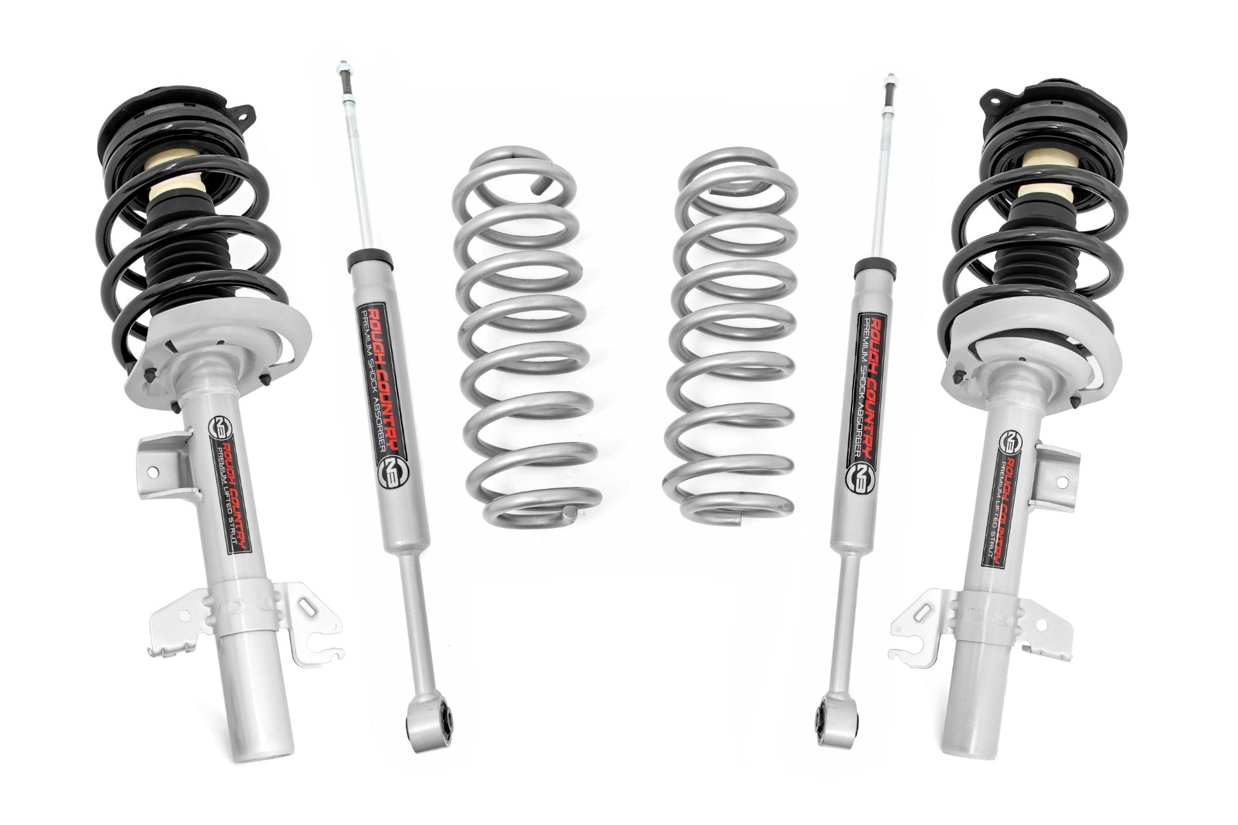 2 Inch Lift Strut Kit | Jeep Cherokee KL 4WD (2014-2023) by Rough Country