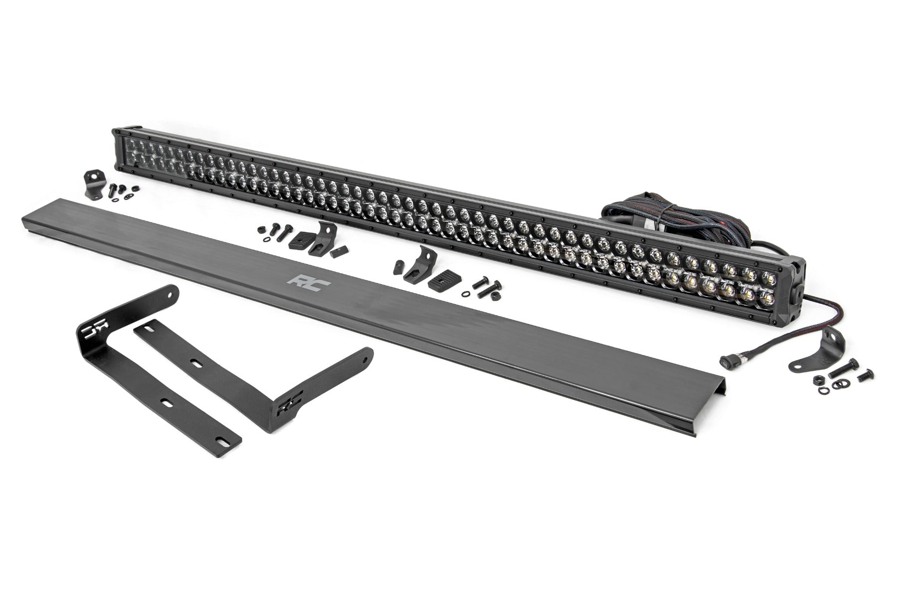 LED Black Dual Row DRL Light Bar Kit | 50 Inch | Kubota RTV-X1120 by Rough Country