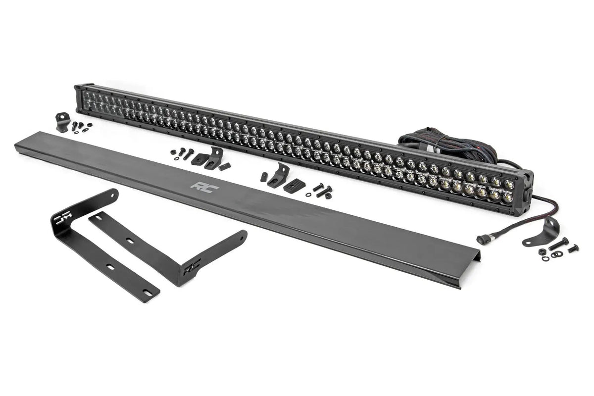 LED Black Dual Row DRL Light Bar Kit | 50 Inch | Kubota RTV-X1120 by Rough Country