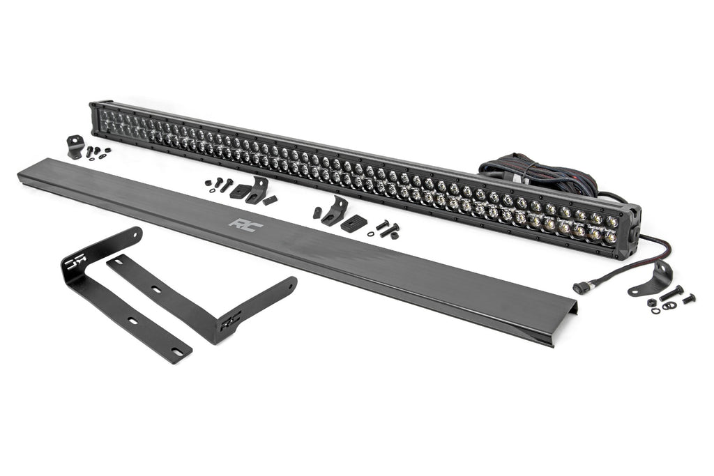 LED Black Dual Row DRL Light Bar Kit | 50 Inch | Kubota RTV-X1120 by Rough Country