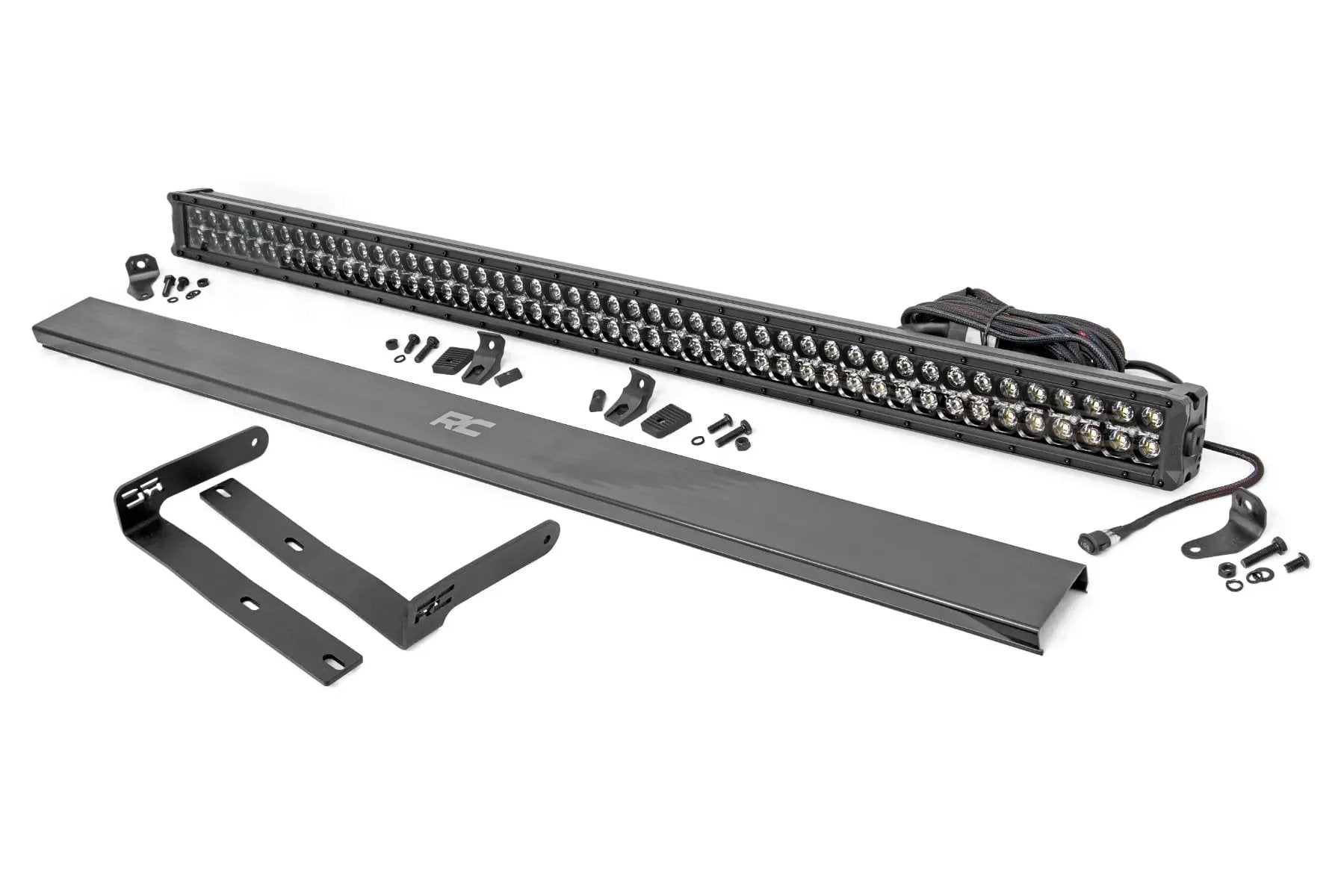 LED Black Dual Row DRL Light Bar Kit | 50 Inch | Kubota RTV-X1120 by Rough Country