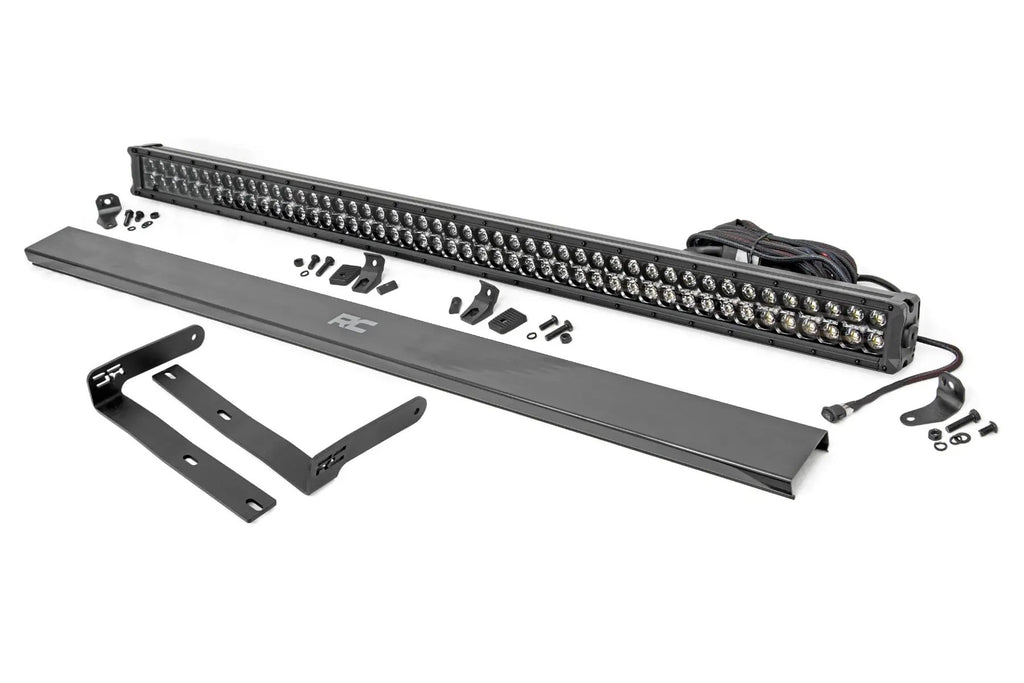 LED Black Dual Row DRL Light Bar Kit | 50 Inch | Kubota RTV-X1120 by Rough Country
