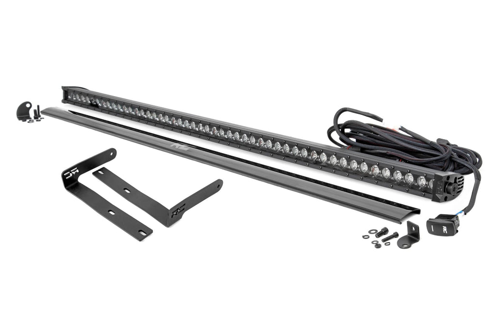LED BlackSingle Row DRL Light Bar Kit | 50 Inch | Kubota RTV-X1120 by Rough Country