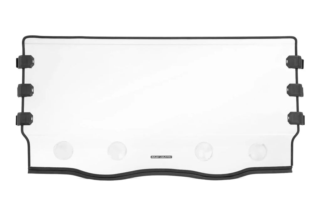 Vented Full Windshield | Scratch Resistant | Yamaha Viking 700 by Rough Country
