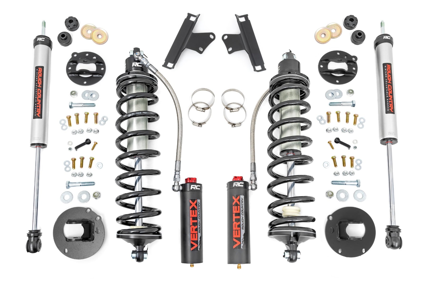 4.5-6 Inch Coilover Conversion Upgrade Kit | Vertex/V2 | Ram 2500 4WD (14-26) by Rough Country