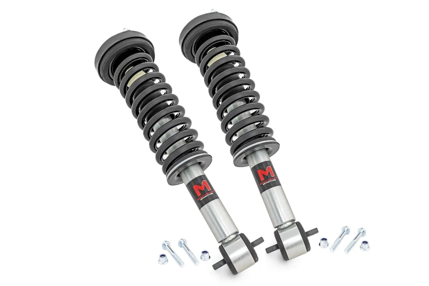 M1 Adjustable Leveling Struts | 0-2" | Ford F-150 4WD (2014-2026) by Rough Country