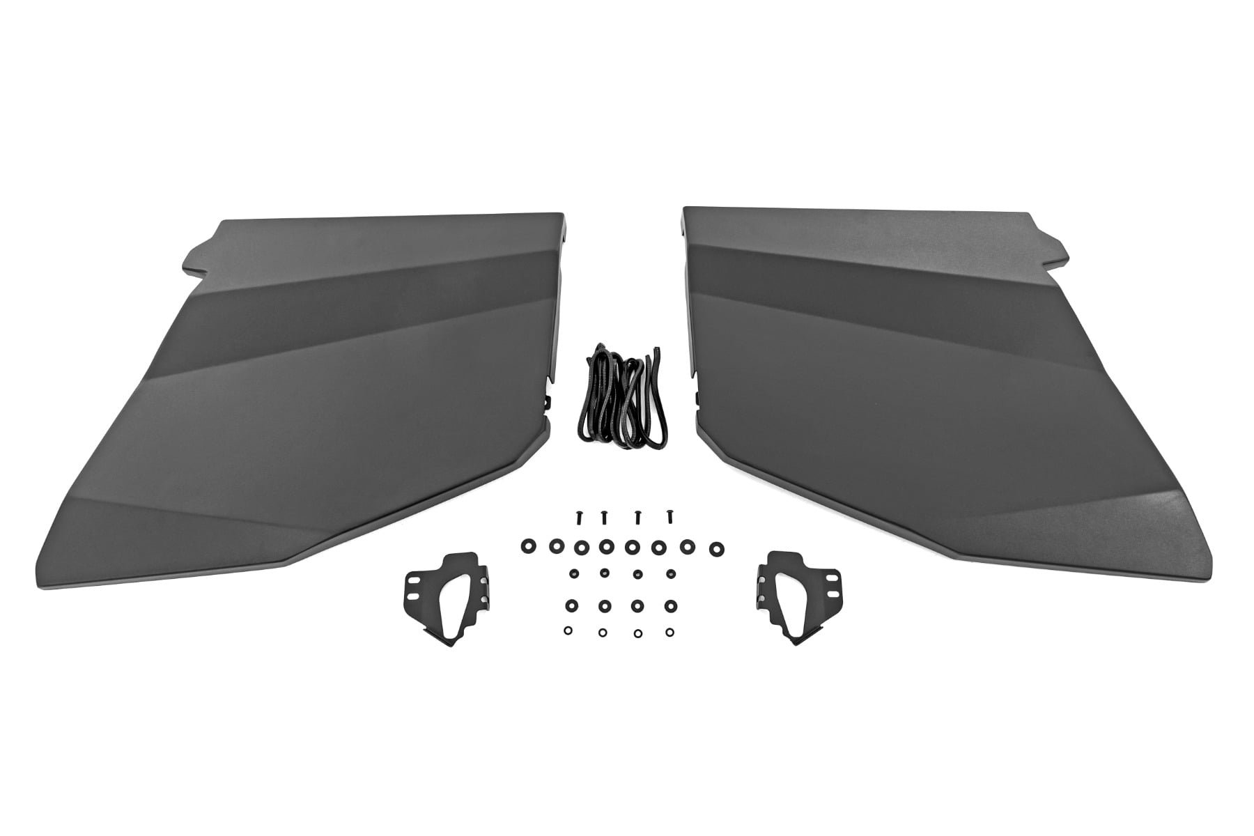Aluminum Lower Half Doors | Rear | Polaris RZR XP 4 1000/RZR XP 4 Turbo S by Rough Country