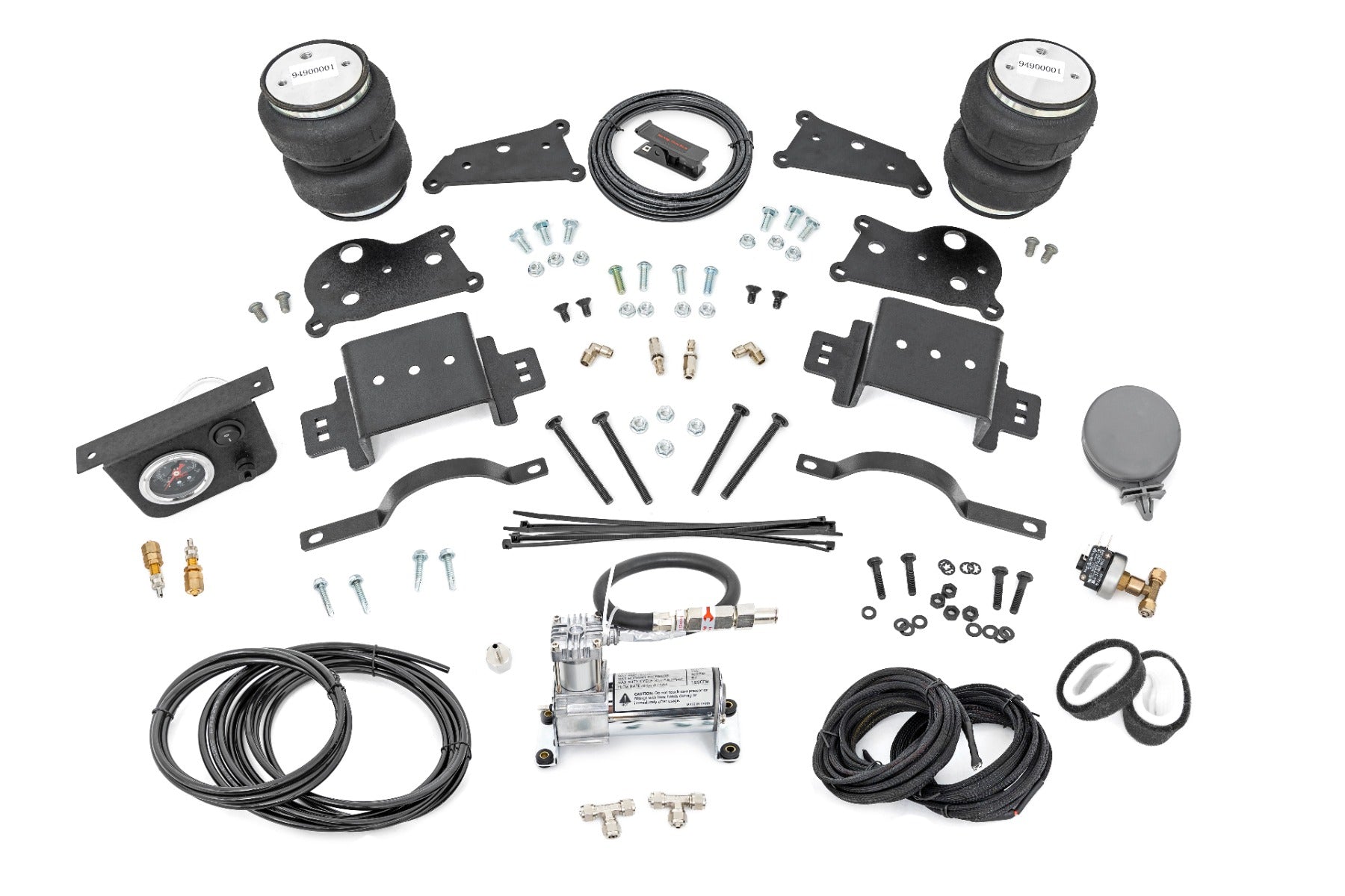 Air Spring Kit w/compressor | Ram 2500 2WD (2014-2026) by Rough Country
