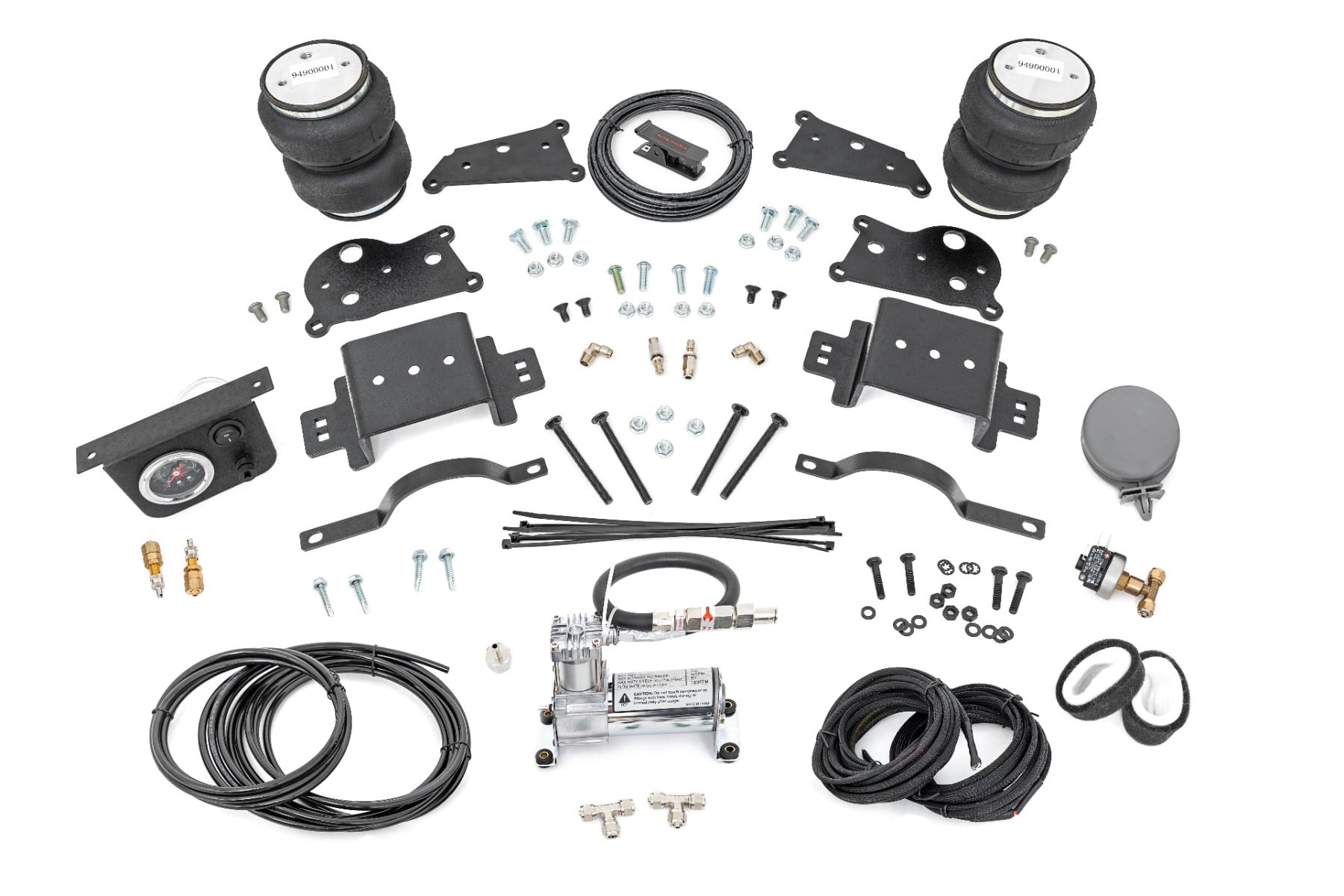 Air Spring Kit w/compressor | Ram 2500 2WD (2014-2026) by Rough Country