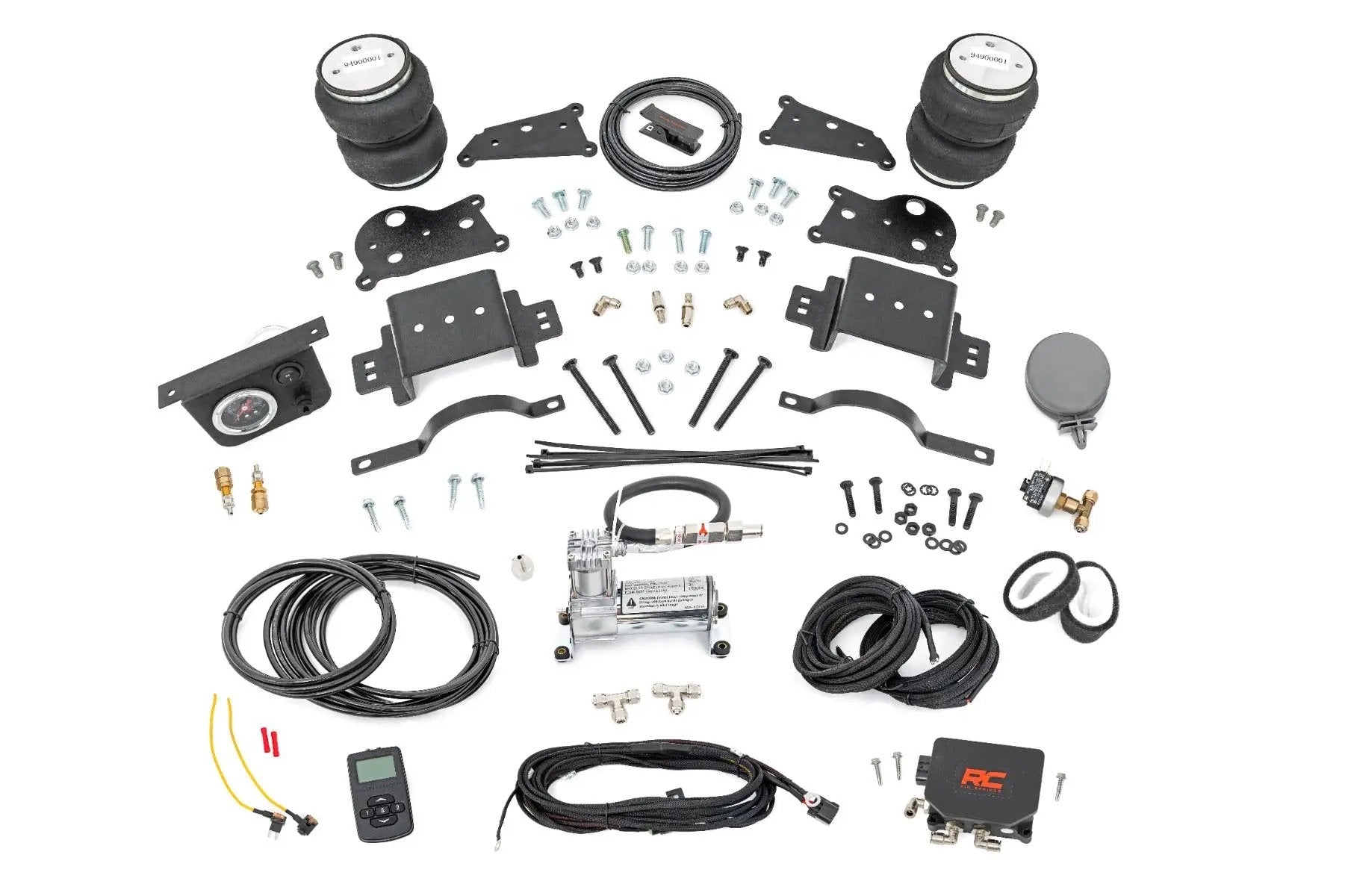 Air Spring Kit w/compressor | Wireless Controller | Ram 2500 2WD (2014-2026) by Rough Country
