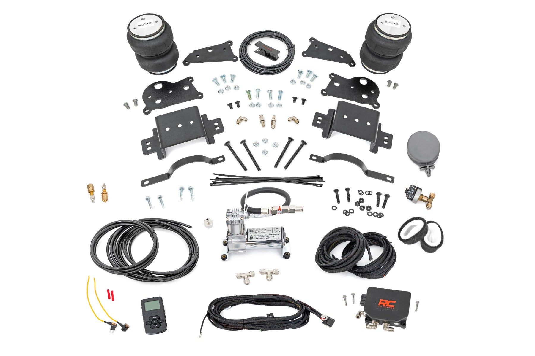 Air Spring Kit w/compressor | Wireless Controller | Ram 2500 4WD (2014-2026) by Rough Country