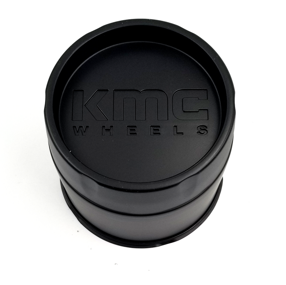 KMC CAP PUSH THRU 5/6X5.5 S-BLK 4.25" by KMC Wheels