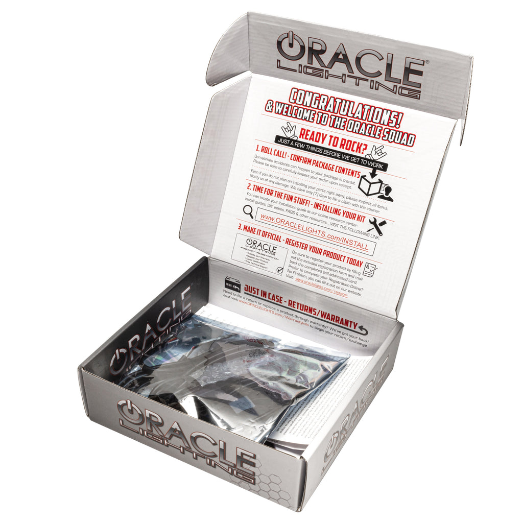 2021-2022 Ford Bronco LED Headlight Halo Kit - Base Headlights by Oracle Lighting