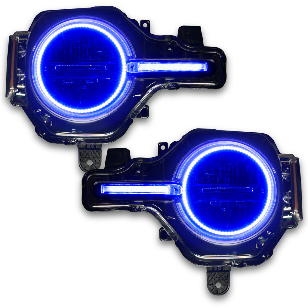 ColorSHIFT(tm) Headlight Halo Kit w/DRL Bar - Base Headlights by Oracle Lighting