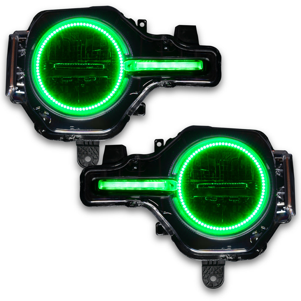 ColorSHIFT(tm) Headlight Halo Kit w/DRL Bar - Base Headlights by Oracle Lighting