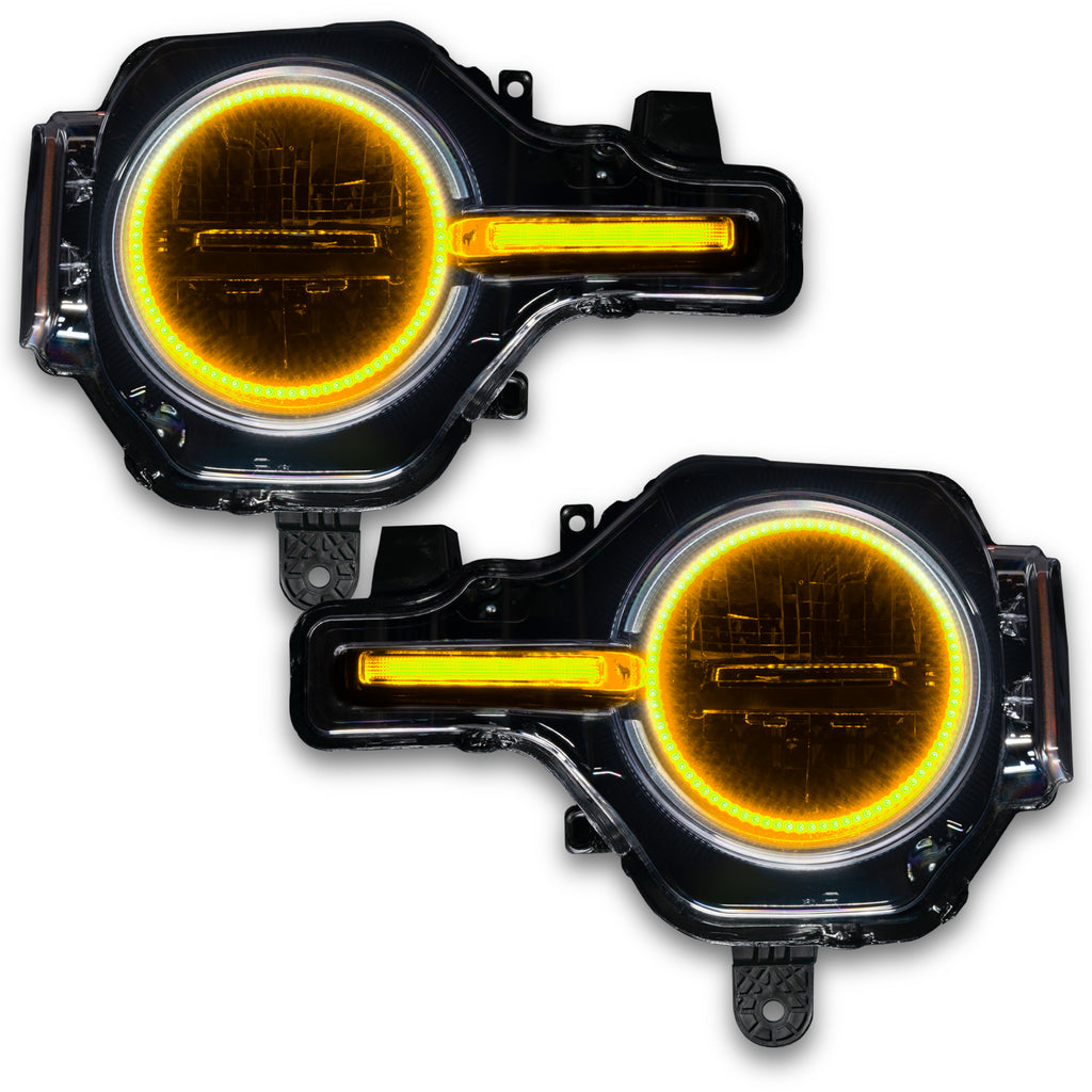 ColorSHIFT(tm) Headlight Halo Kit w/DRL Bar - Base Headlights by Oracle Lighting