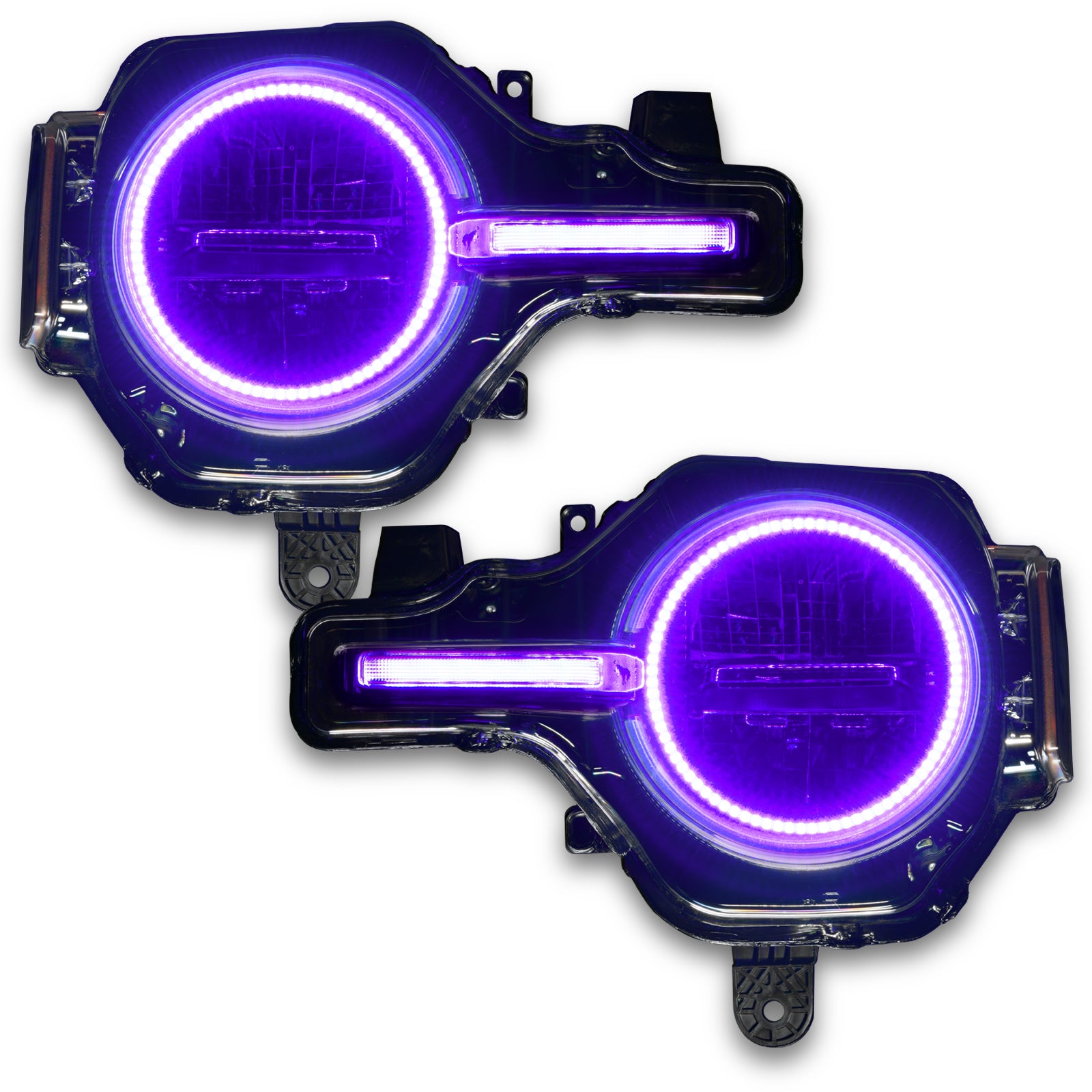ColorSHIFT(tm) Headlight Halo Kit w/DRL Bar - Base Headlights by Oracle Lighting