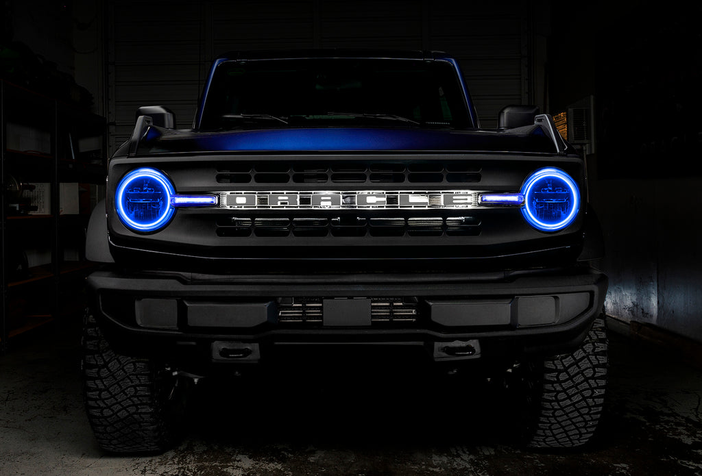 ColorSHIFT(tm) Headlight Halo Kit w/DRL Bar - Base Headlights by Oracle Lighting